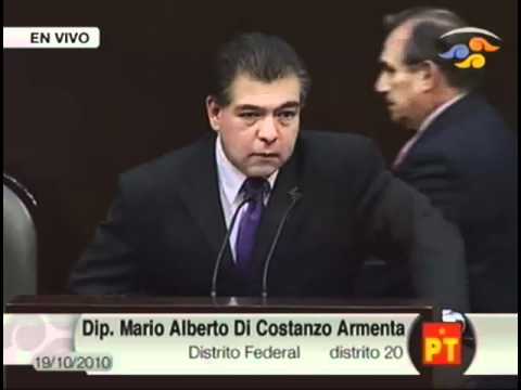 Mario Di Costanzo habla del Dictamen de la Ley de Ingresos para el 2011 (10)