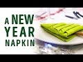 Christmas and New Year napkins which guests will LOVE l 5-MINUTE CRAFTS