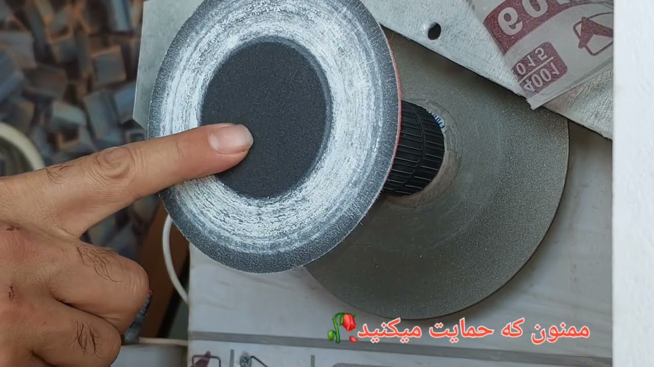 آموزش پولیش آینه ای گوهرسنگ به صورت گام به گام و حرفهای . می‌خوای سنگتو مثل آینه کنی؟ 