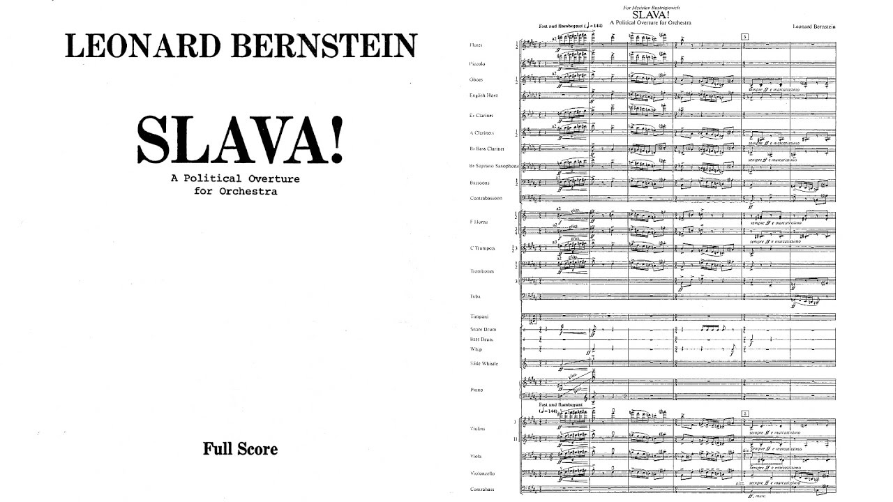Bernstein: Slava! A Political Overture