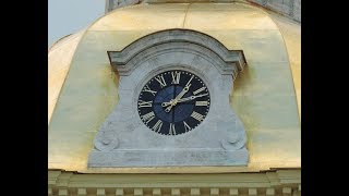 картинка: Часы Петропавловской крепости. Вид изнутри