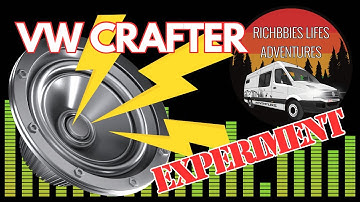 Can we improve the vw crafter camper van speaker sound