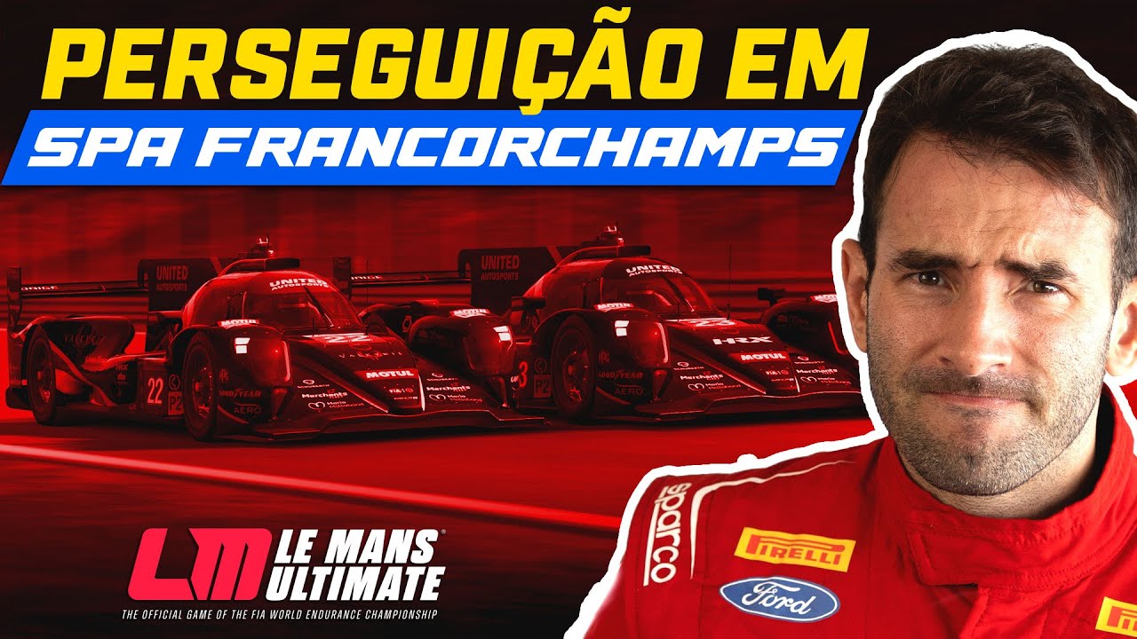 Será que Deu? Vitor Genz NA PERSEGUIÇÃO PELO P1 em Spa (LMP2 - Le Mans Ultimate)