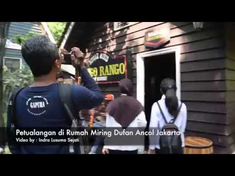Petualangan Di Rumah Miring Dufan Ancol Jakarta Southeast Asia Travel Trip Youtube
