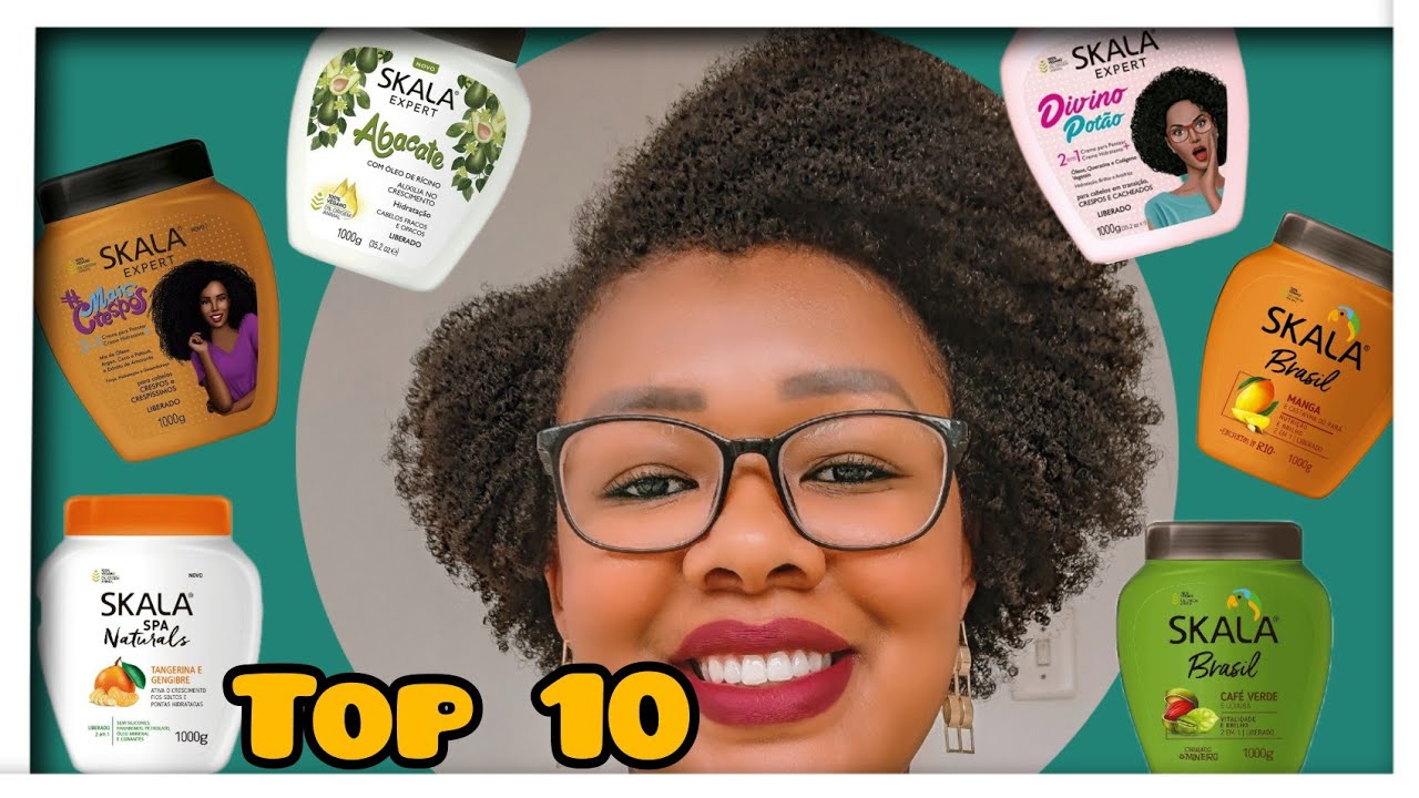 🏆 Top 10 melhores skala para cabelo crespo [ Hidratação, nutrição, reconstrução e co-wash ]