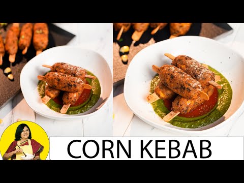 Corn Kebabs   Snacks Recipe         Crispy Corn Kabab