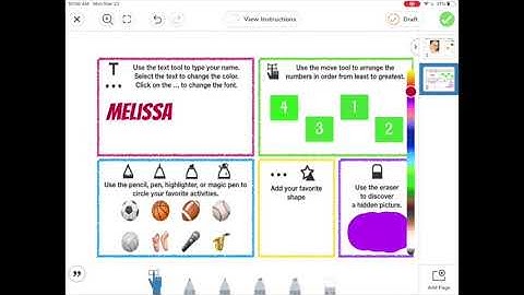 How to use Seesaw Tools