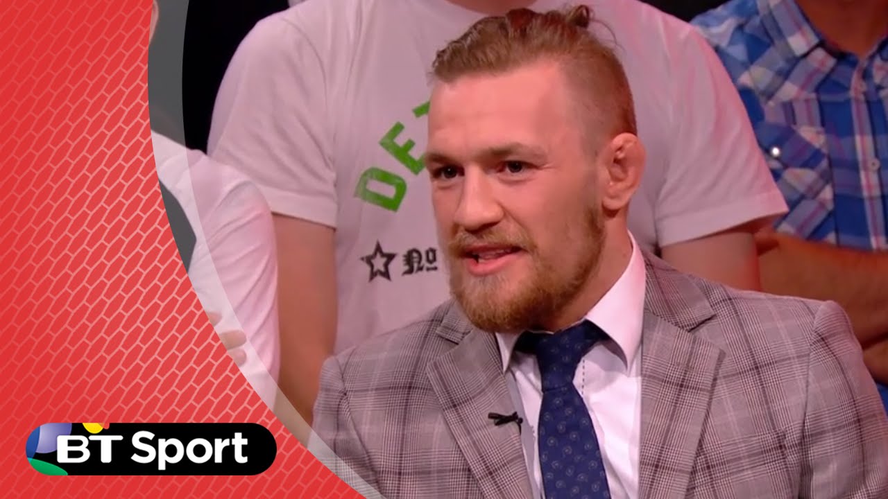 UFC189 Conor McGregor trash talking Chad Mendes | BT Sport