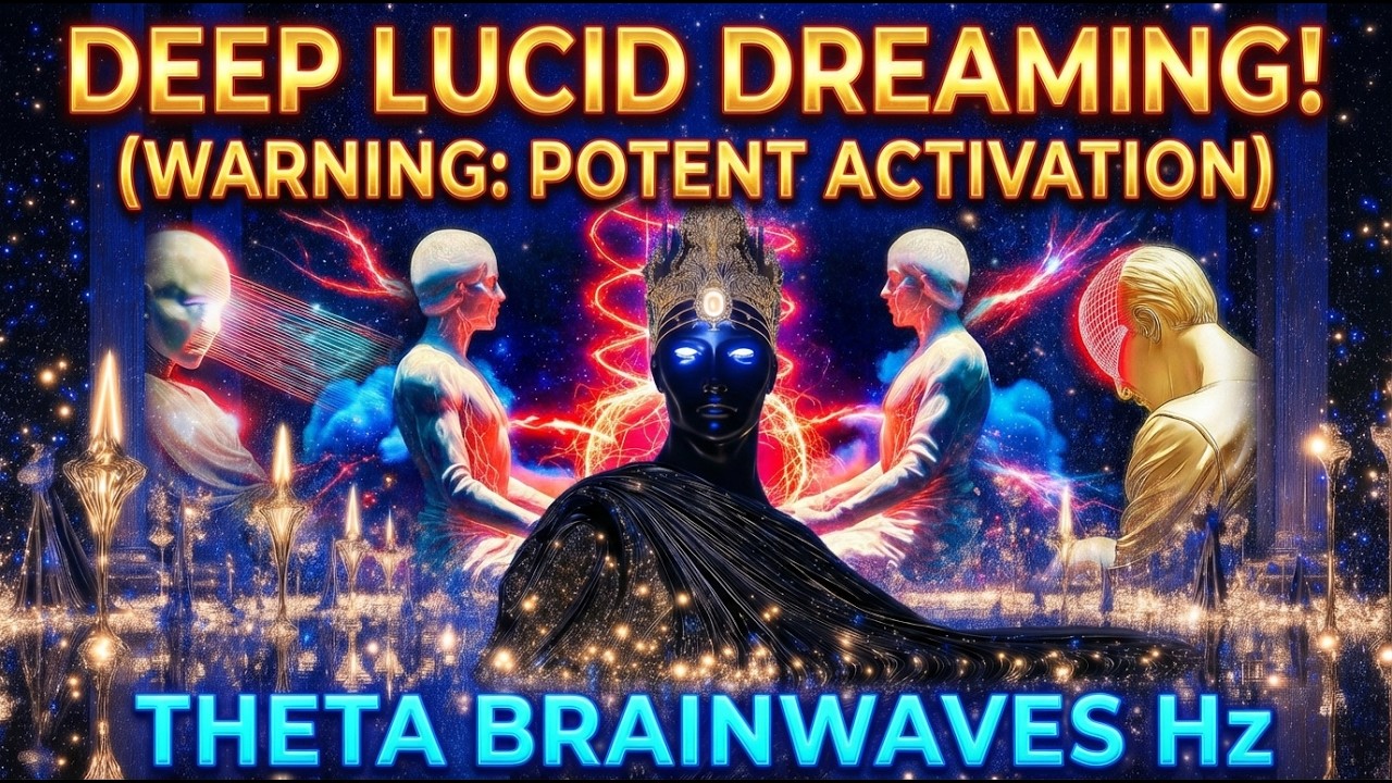 ЭТО ПОГРУЗИТ ВАС В ГЛУБОКИЕ ОСОЗНАННЫЕ СНОВИДЕНИЯ! (ВНИМАНИЕ: МОЩНАЯ АКТИВАЦИЯ) Тета-волны