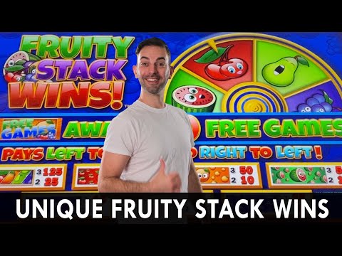 Super UNIQUE Fruity Stack WINS 🍏🍊 Choctaw Casino 🍎🍇 Durant Oklahoma 🍓 #ad