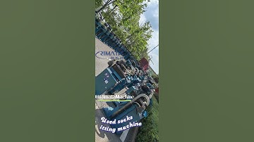 Used socks knitting machine