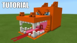 Minecraft Tutorial: How To Make A CHARIZARD 'Pokemon' House!! (Survival House)
