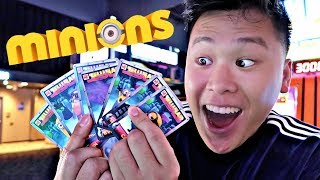 WON THE HUGE MINIONS JACKPOT!!! (ENTIRE SET)