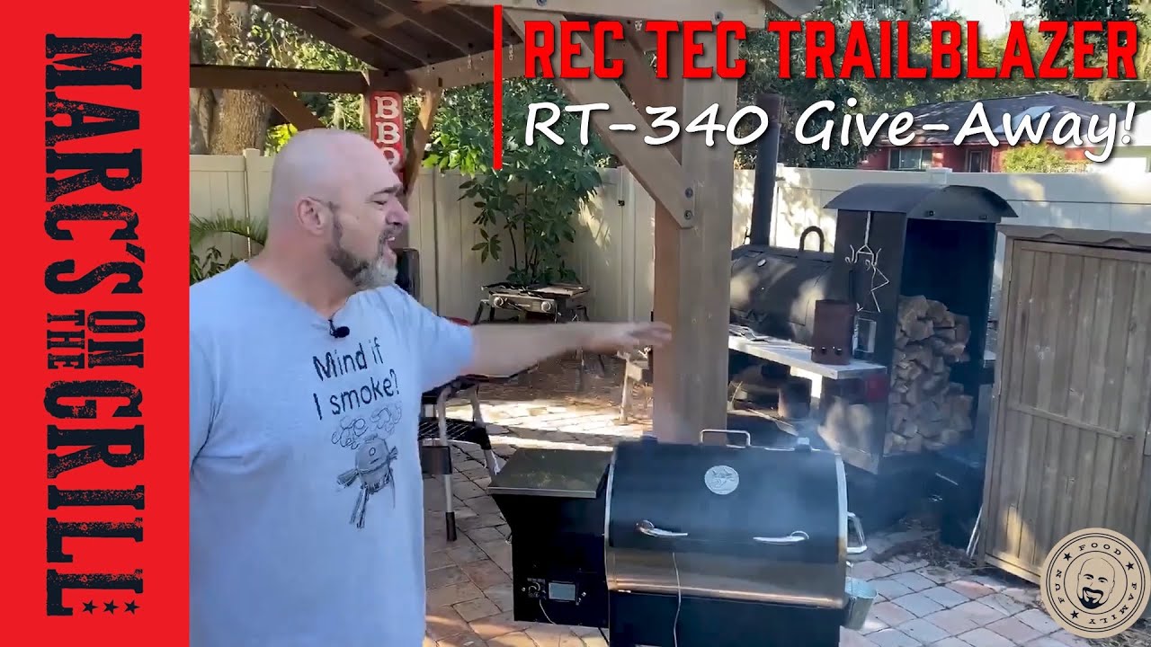 MotG Give Away REC TEC 340 TRAILBLAZER Pellet Grill and Smoker YouTube