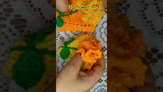 #tutorials #crochet3Dflower #crochetprojects #handmadewithlove #diy #beginnerscrochet
