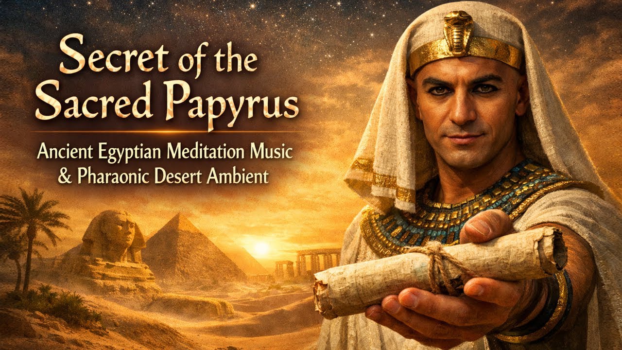 "Secret of the Sacred Papyrus | Ancient Egyptian Meditation Music & Pharaonic Desert Ambient"