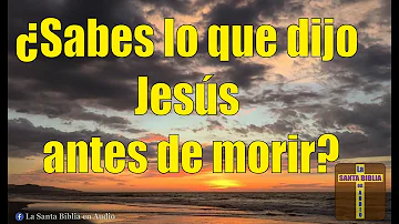 ¿Cuáles fueron las 3 últimas palabras de Jesús?