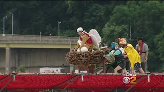 Contraptions Fly, Crash At Regatta's First Flugtag Competition