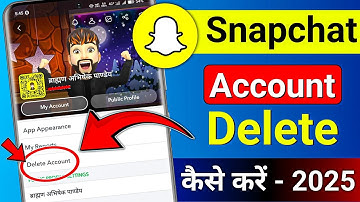2 मिनट में Snapchat account delete kaise kare permanently 2025 | How to Delete Snapchat Account
