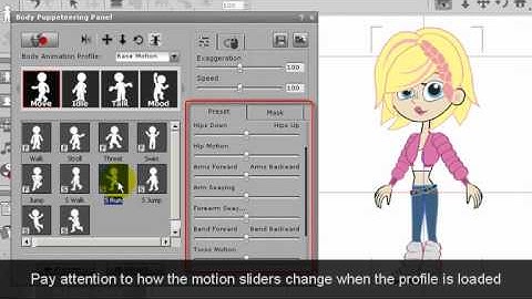 CrazyTalk Animator Tutorial - Basic Puppeteering 1: Slider Control