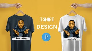 t-shirt design tutorial on phone | Printable t-shirt design in Pixellab screenshot 4