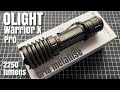 OLIGHT Warrior X Pro série limitée "Gris métallisé" ... elle va à l'essentiel et elle y va bien !!!