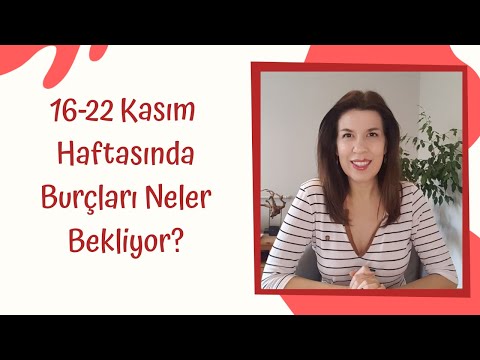 Video: Bloglar: 16-22 Kasım