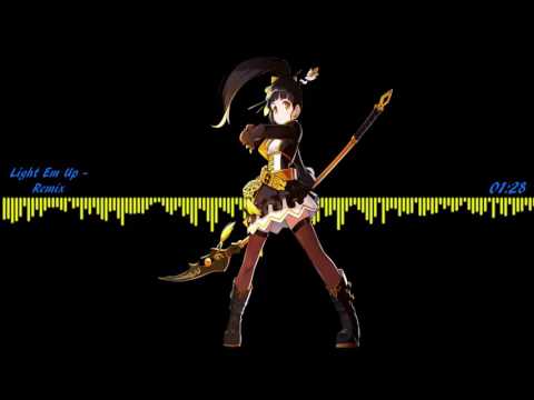 ▶【Nightcore】 -  Light Em Up - Remix