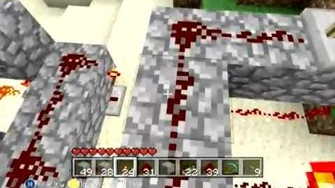 Minecraft: Simple 8 Button Combo Lock Tutorial