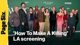 Margaret Qualley, Glen Powell and more attend the 'How To Make A Killing' LA screening