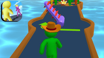 Giant Rush 3D New Update Gameplay (iOS, Android) Walkthrough GWSDE8