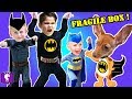 BATMAN ADVENTURE! Imaginext Toys REVIEW and Play with HobbyKidsTV