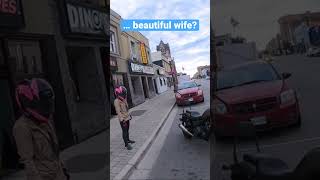Giving Mrs Slight a compliment… almost turns bad.