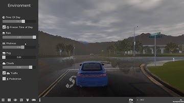 LGSVL Simulator HDRP Weather TimeOfDay