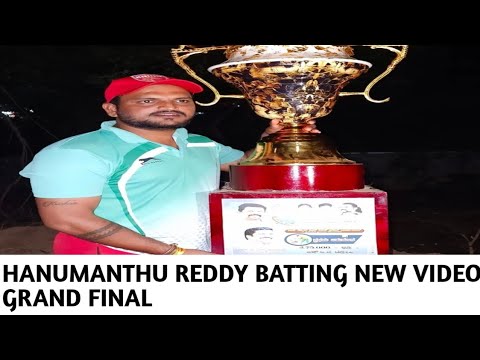 HANUMANTHU REDDY BATTING IN GRAND FINAL || YSR CUP 2024 ||| YEMMIGANUR ...