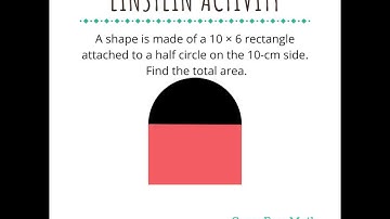 Find the total area! #math #supereasymath #einsteinactivity #tiffany #area