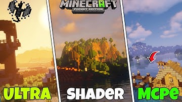 ULTRA REALISTIC SHADER FOR MCPE - 1.20.15 | Render Dragon [ No Clickbait ] 100% Working ✅