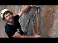 How to multi pitch rappel using a pre-rig rappelling system in combination with a quad anchor