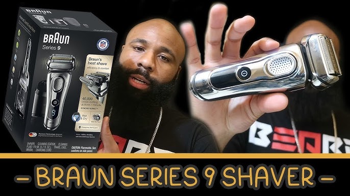 How to use Braun series 9 clean & Charge station install the cartridge and  clean the shaver DIY 