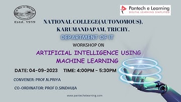 Free webinar on AI ML, NATIONAL COLLEGE