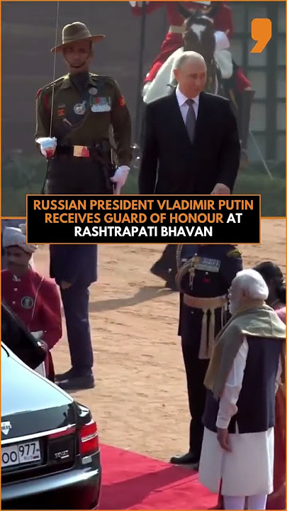 Putin Receives Ceremonial Guard of Honour at Rashtrapati Bhavan | PM Modi & Murmu Greet | News9