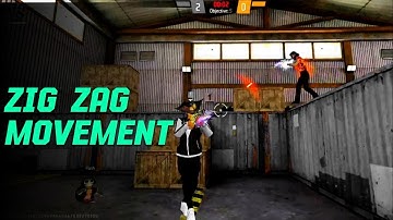 fastest movement speed player in free fire 😱 || zig zag movement free fire