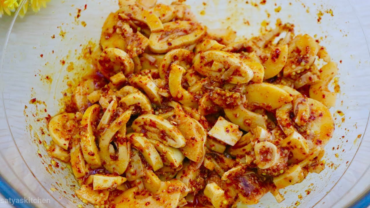 বাঁহ গাজৰ এটা বৰ ধুনীয়া আৰু সহজ আচাৰ ৰেচিপি / Assamese Bamboo Shoot