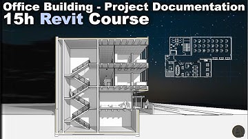Office Building - Complete Project Documentation in Revit Course