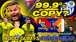 I Cloned KNUTSEN'S BODØ/GLIMT Tactics in eFootball | Bodø/Glimt 5-2 Inter Milan
