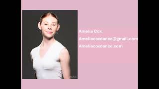 Amelia Cox showreel 2025