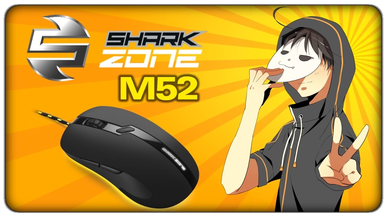 giochi uniti SHARK ZONE M52 - mouse professionale per gamer | Unboxing e recensione