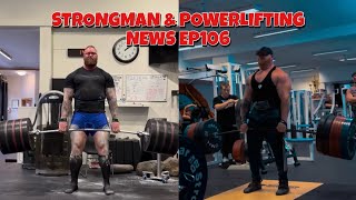 Britain’s Strongest Man 2024 | Hafthor Bjornsson | Strongman &amp; Powerlifting News ep106