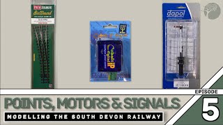 Building a model railway - Unifrog Points, Point Motors and Signals - Ep 5  Modelling the SD Railway