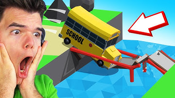 BRIDGE BUILDING SIMULATOR Gone WRONG! (Poly Bridge)